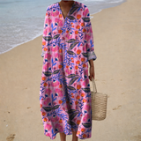 Thaïs | Robe Fluide à Motif