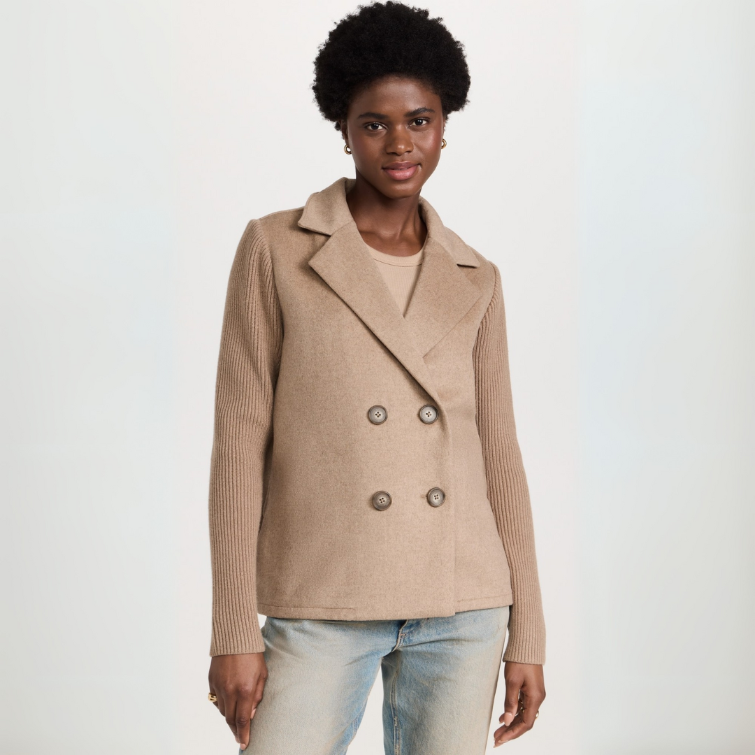Jovanne - Veste en maille avec coupe de blazer