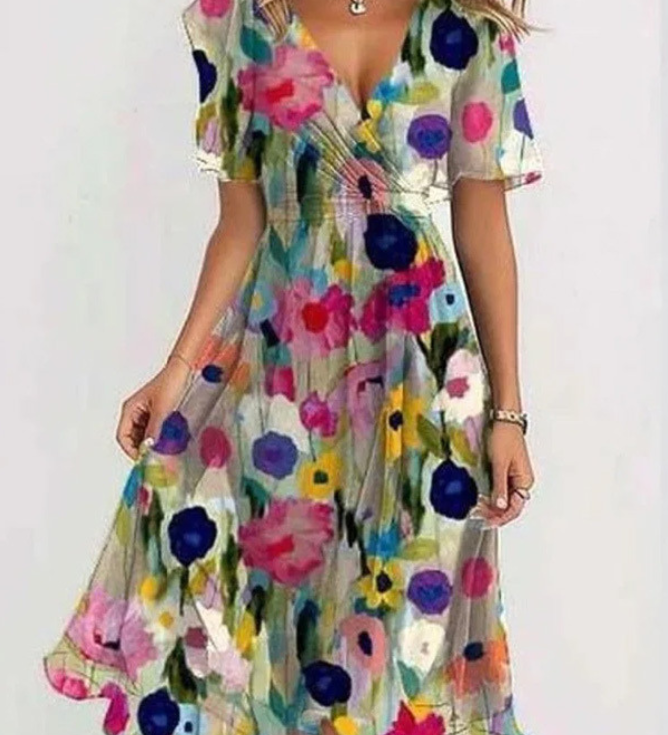 Matilda | Robe d'été avec couverture de ventre