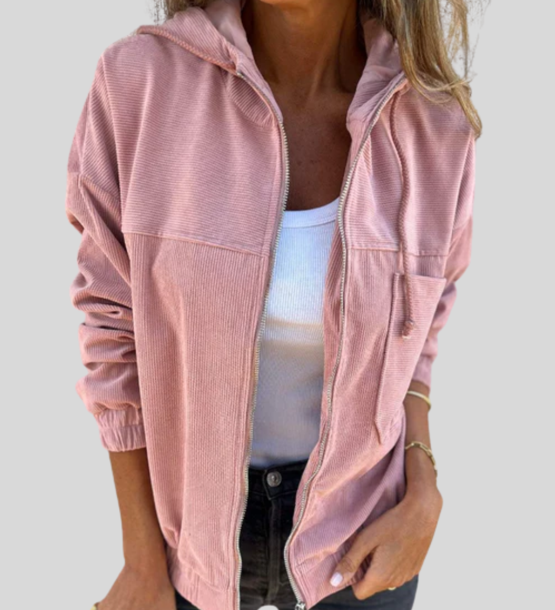 Delphine | Gilet zippé doux