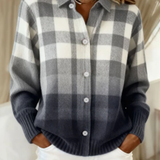 Eugénie – Blouse à Capuche à Carreaux