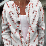 Jacinthe | Cardigan en Tricot Vintage pour Femmes