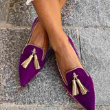 Séraphie - Mocassins à franges boho