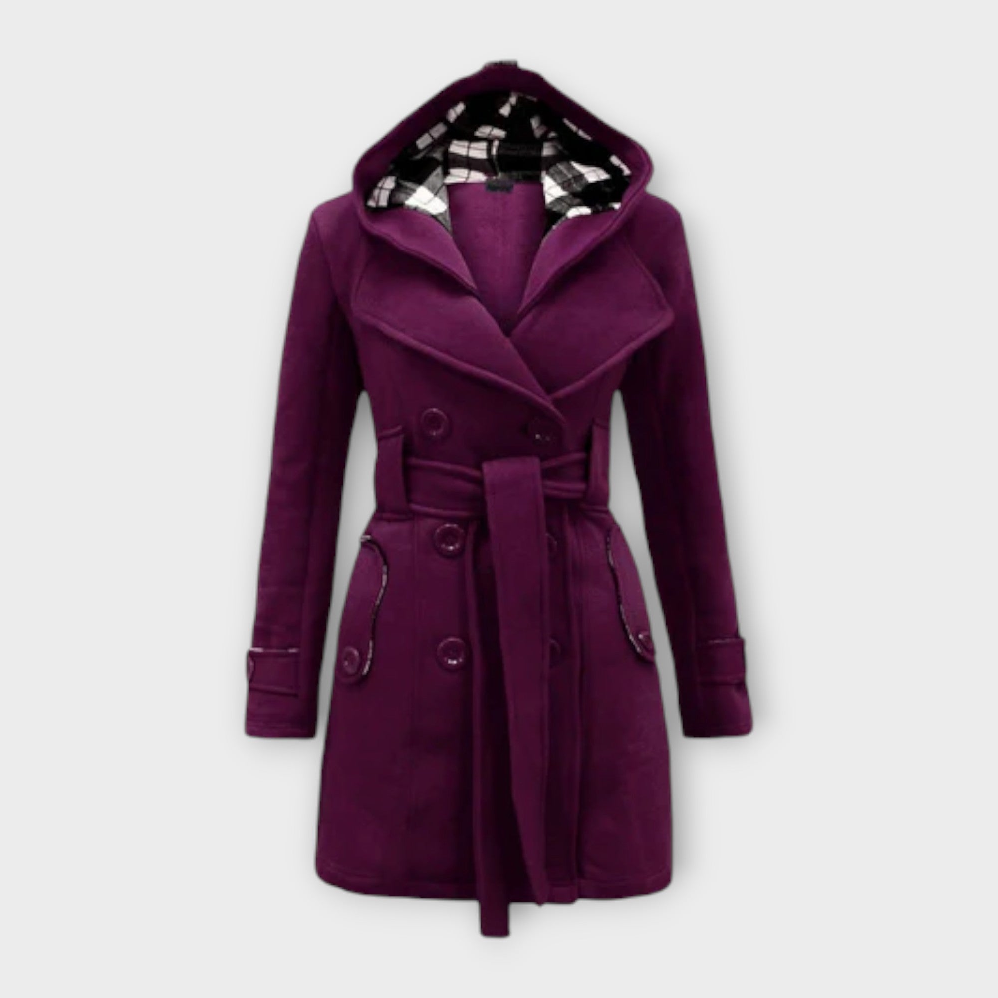 Evelyn - Manteau Chaud d'Automne