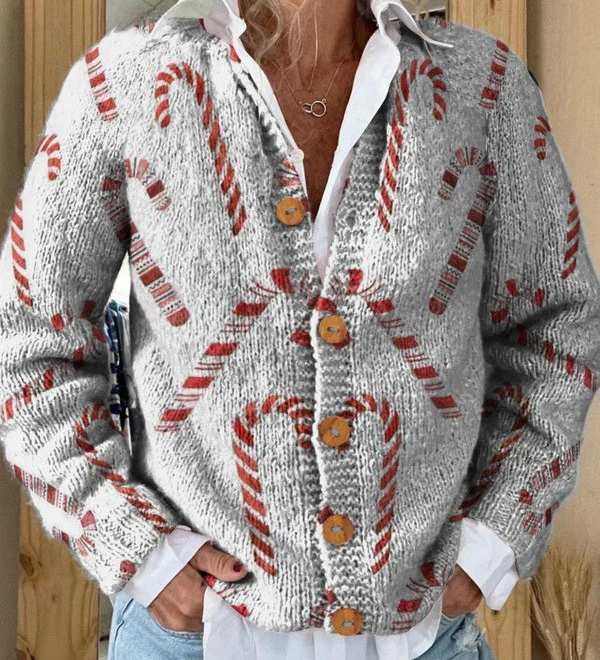 Jacinthe | Cardigan en Tricot Vintage pour Femmes
