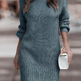 Lisenne | Robe pull tricotée