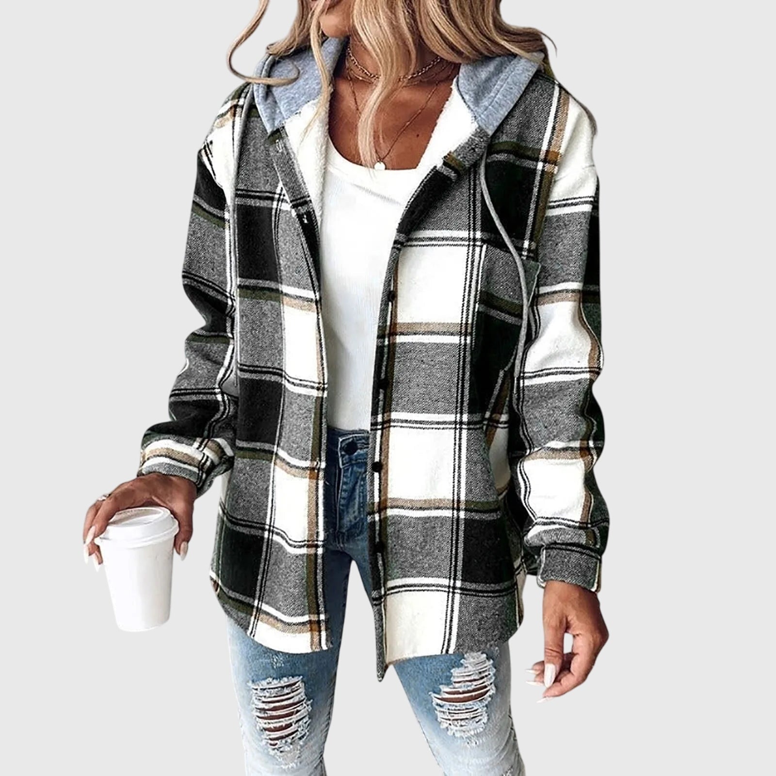 Martina | Veste à Boutons en Maille pour Femmes