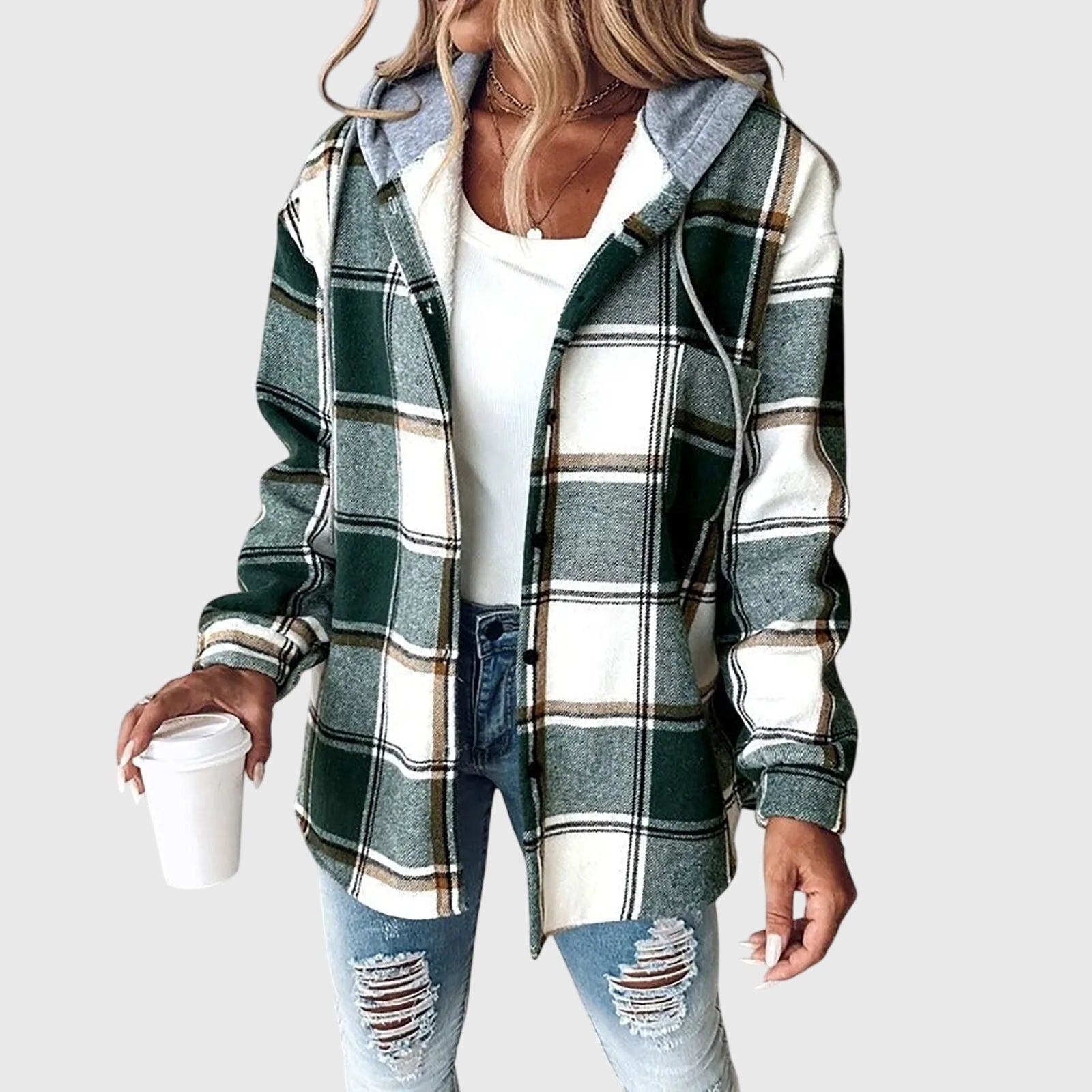 Martina | Veste à Boutons en Maille pour Femmes