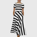 Carly | Robe Rayée