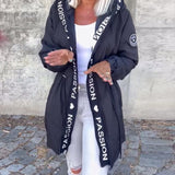 Myriam - Manteau décontracté avec capuche