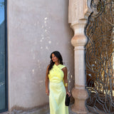 Robe Triana Jaune