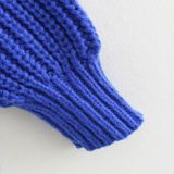Éliette - Cardigan Tricot Bleu pour un Style Sans Effort