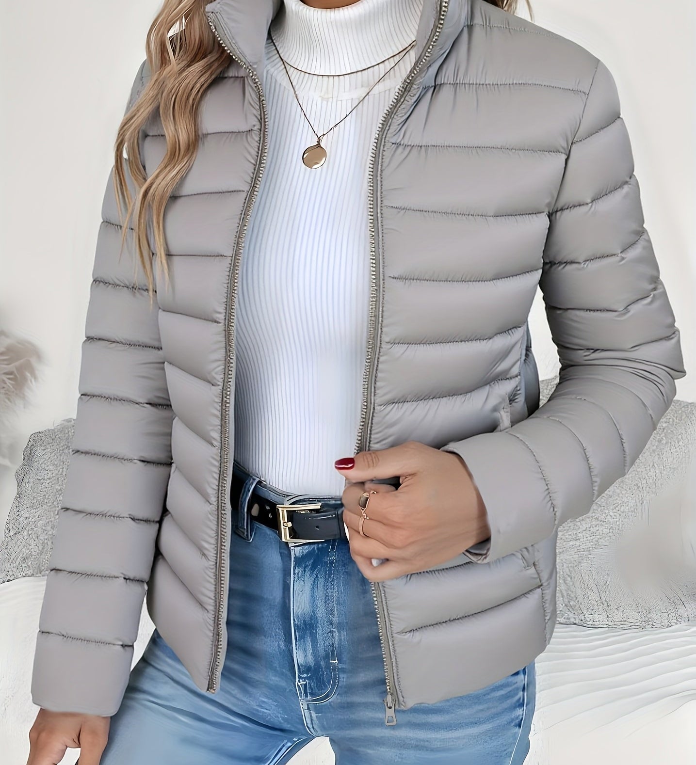 Tiphaine - Manteau d'hiver léger pour femme