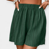 Shorts Élégants avec Pli