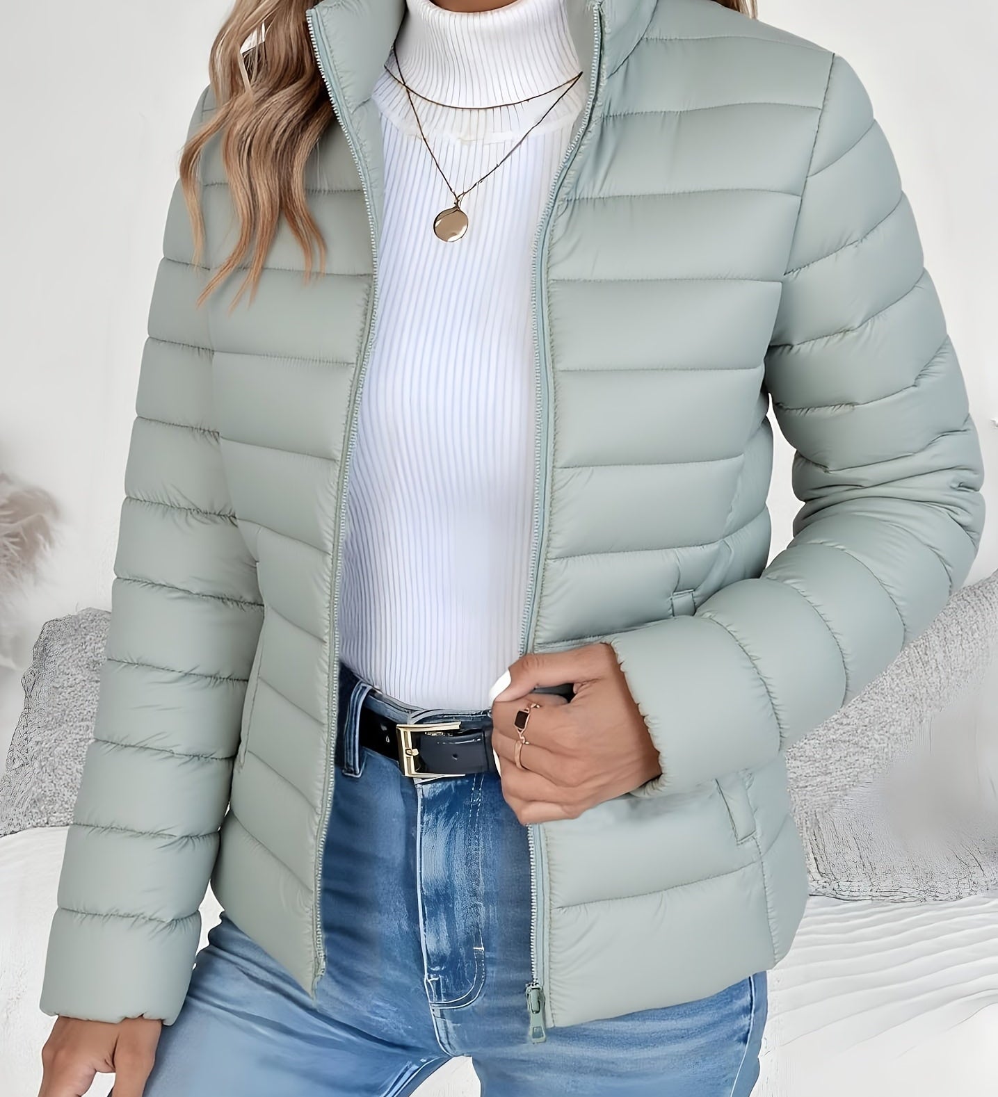 Tiphaine - Manteau d'hiver léger pour femme