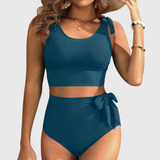 Auriane | Ensemble de Bikini Deux Pièces Taille Haute