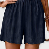 Shorts Élégants avec Pli