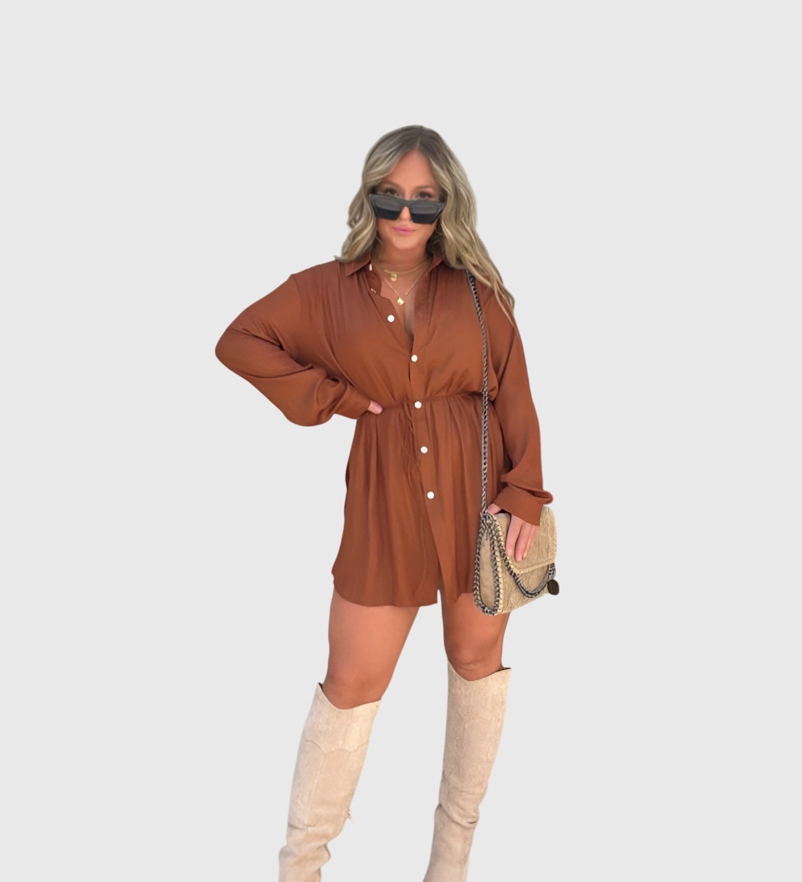 Sylvie | Robe Salopette Élégante