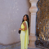 Robe Triana Jaune
