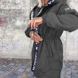 Myriam - Manteau décontracté avec capuche