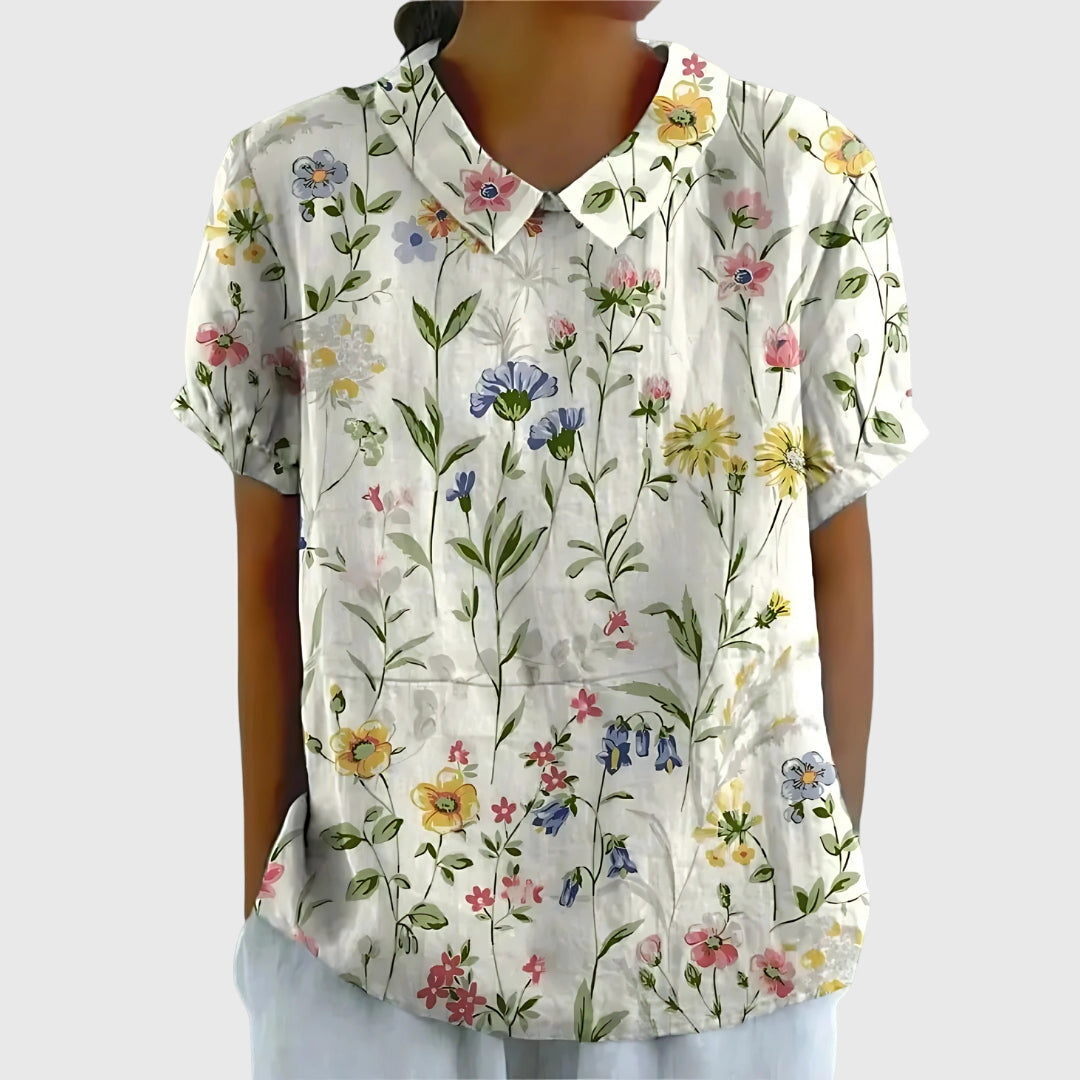 Élise | Blouse Florale