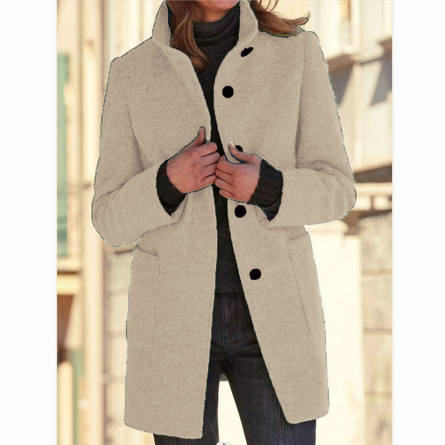 Marielle – Manteau long moderne et élégant