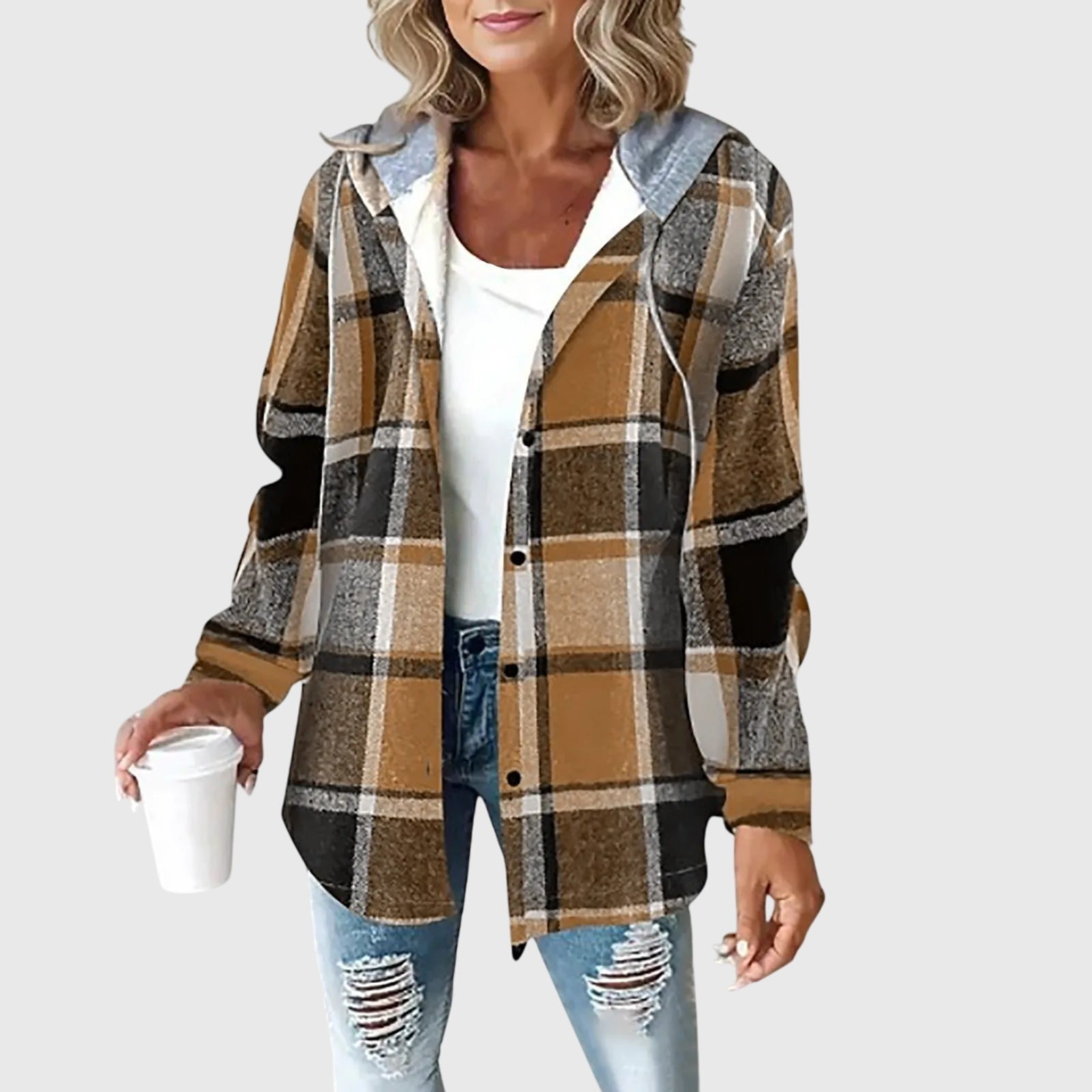 Martina | Veste à Boutons en Maille pour Femmes
