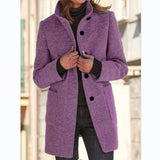 Marielle – Manteau long moderne et élégant