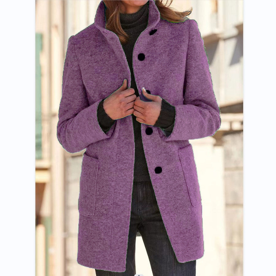 Marielle – Manteau long moderne et élégant