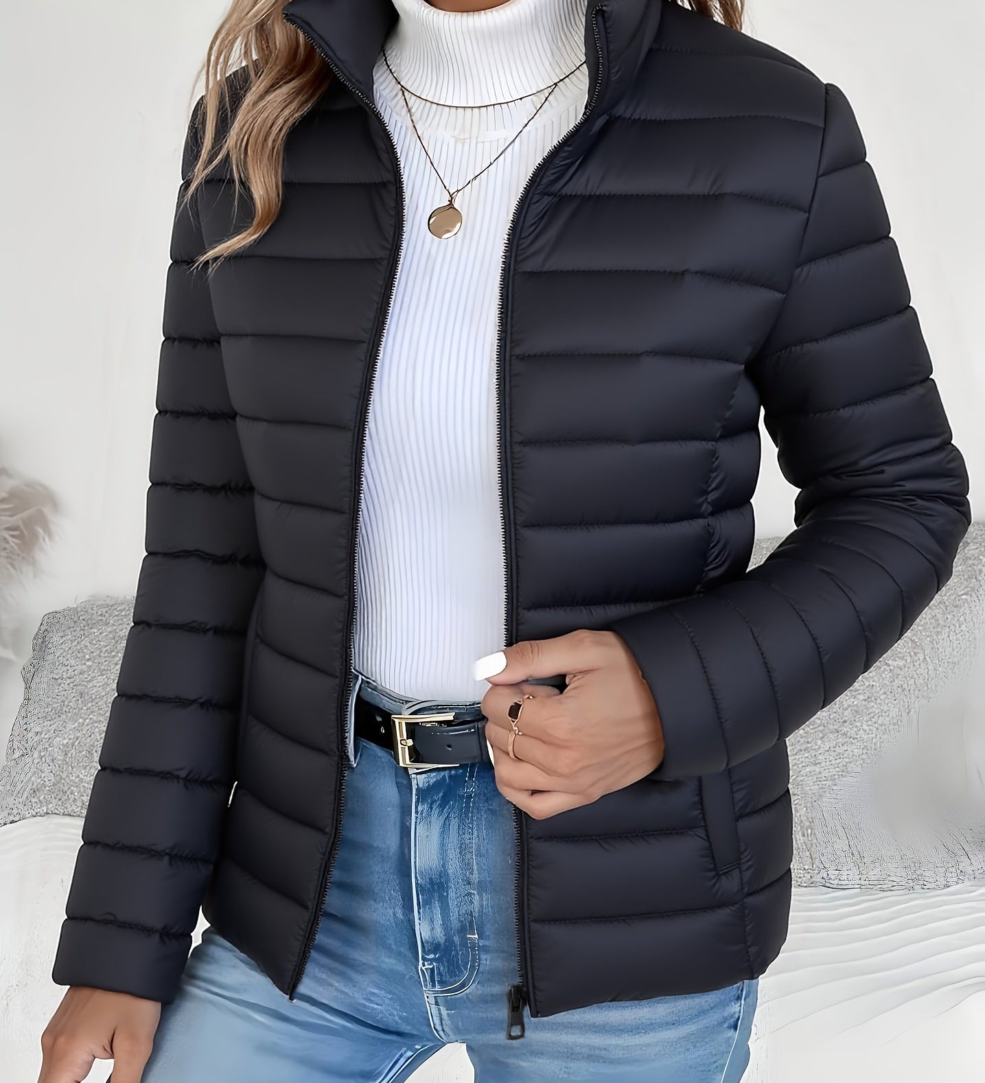 Tiphaine - Manteau d'hiver léger pour femme