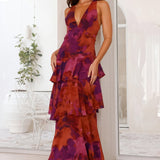 Bandol | Robe Fleurie Décolleté Profond