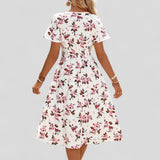 Gretalise | Robe Midi d'Été Confortable