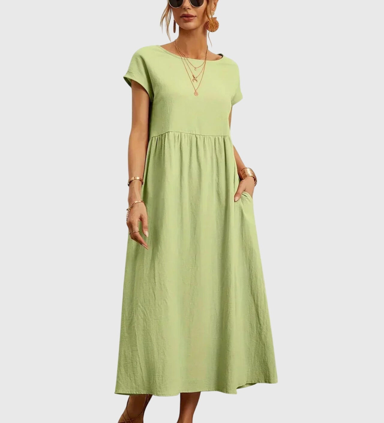 Giselle | Robe Décontractée avec Poches