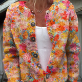 Cécile | Cardigan Tricot Vintage pour Femmes