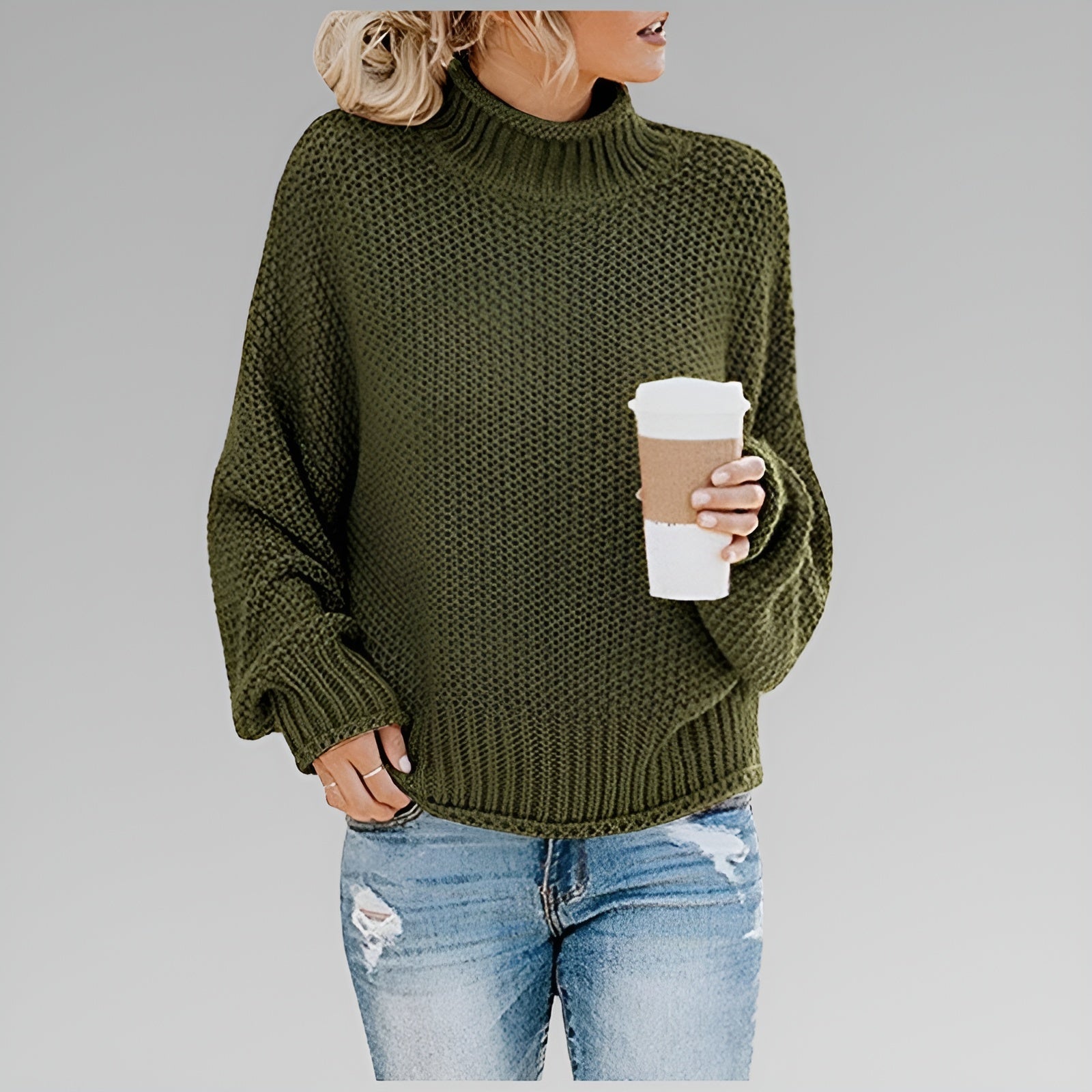 Anne | Pull Tricoté Classique et Confortable