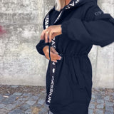 Myriam - Manteau décontracté avec capuche