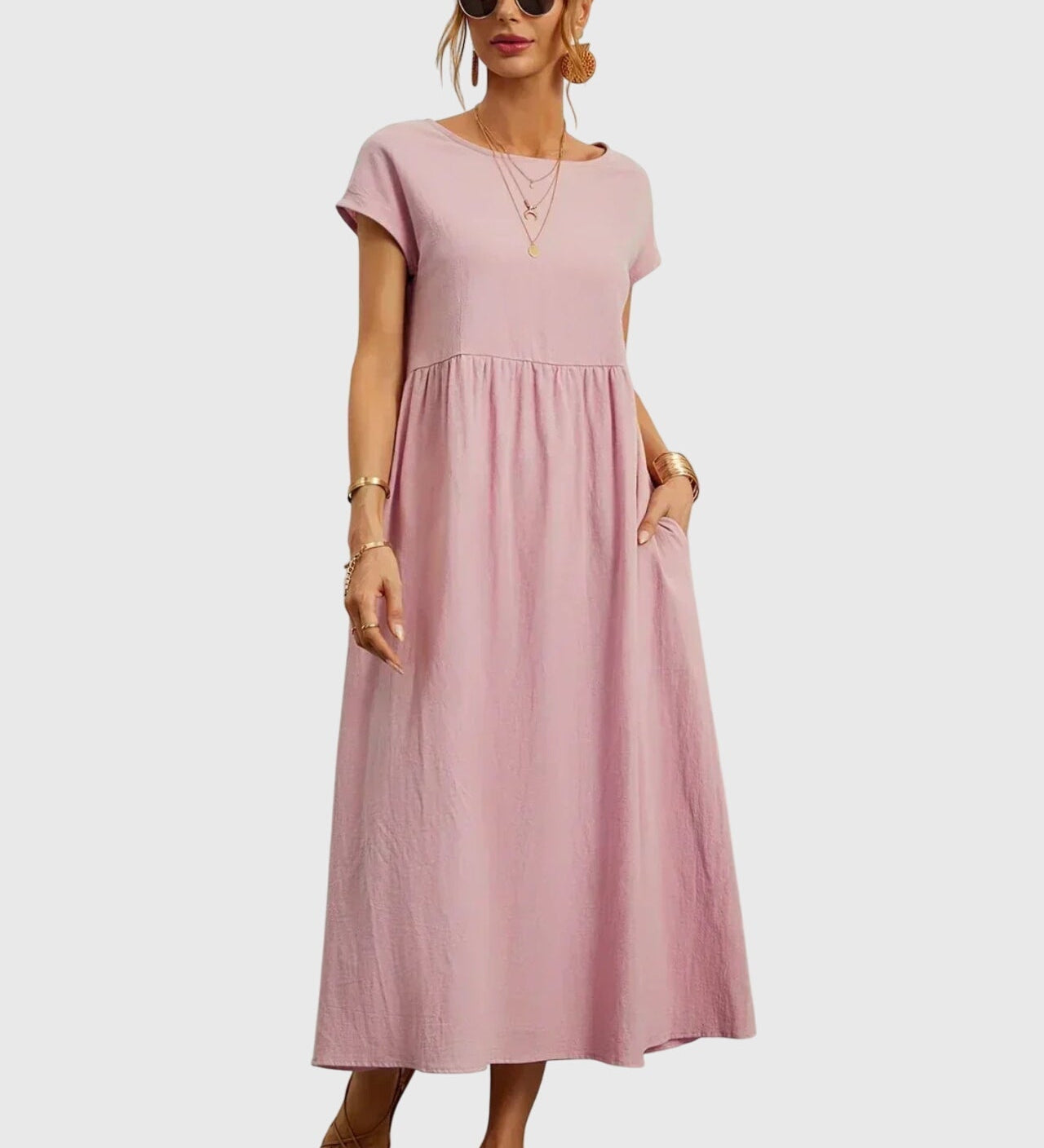 Giselle | Robe Décontractée avec Poches