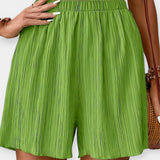 Shorts Élégants avec Pli