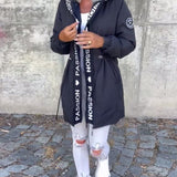 Myriam - Manteau décontracté avec capuche