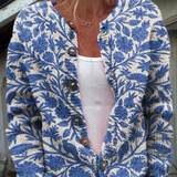 Salomé - Cardigan Tricot Floral