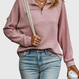 Christine | Pull élégant à demi zip