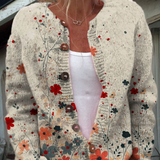 Kalliste | Cardigan en Tricot Vintage pour Femmes