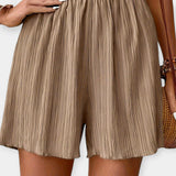 Shorts Élégants avec Pli
