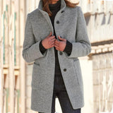 Marielle – Manteau long moderne et élégant