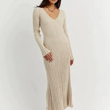 Novaline | Robe maxi en tricot