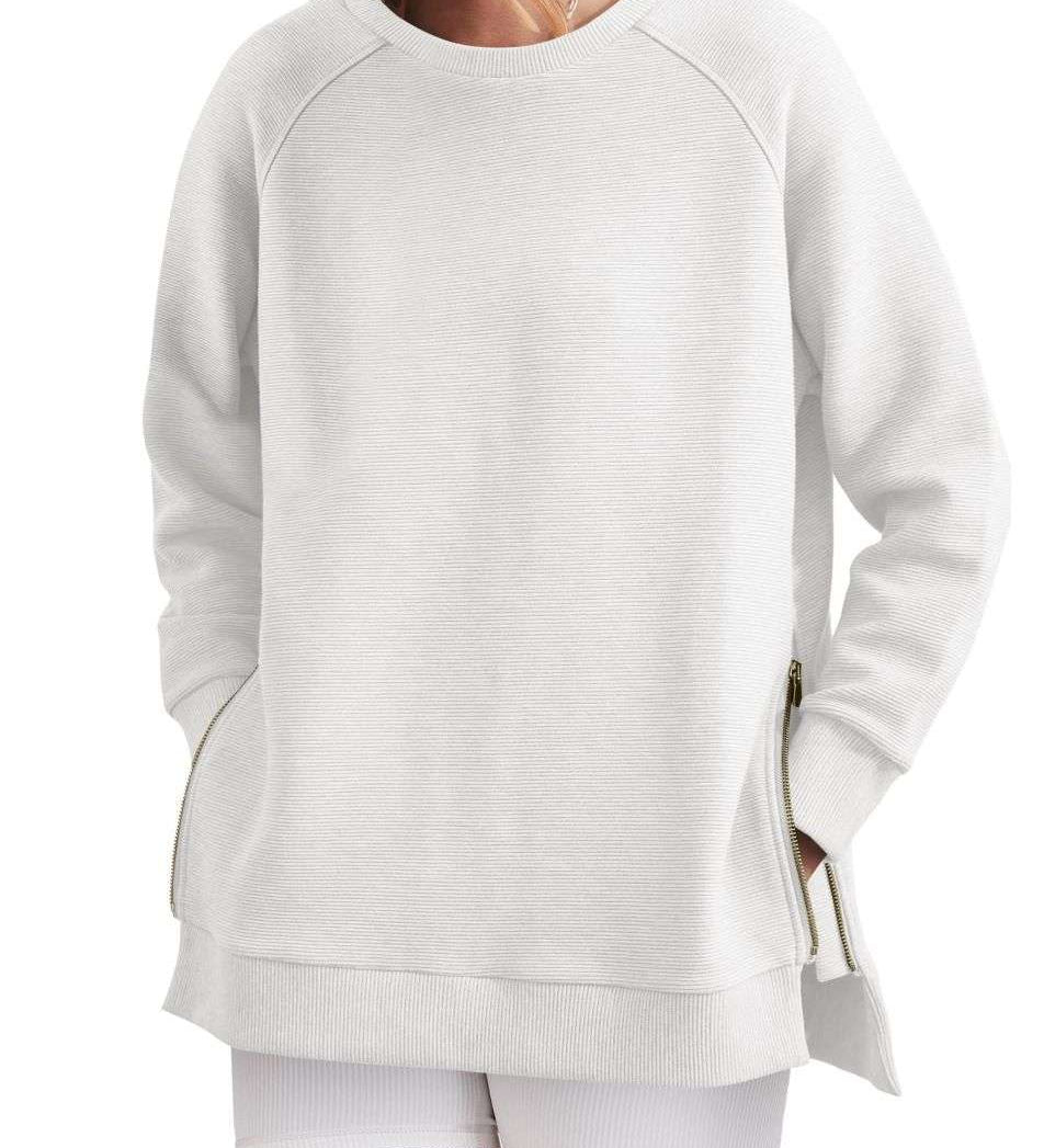 Fanolie - Sweat-shirt à col zippé élégant et confortable