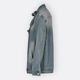 Sílvia - Veste Vintage Col Haut Asymétrique