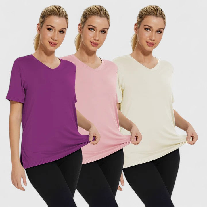 Isabelle | T-shirt Confortable Pack de 3