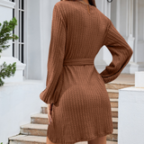 Odiane | Robe mini tricotée