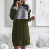 Jonquille | Robe pull tricotée